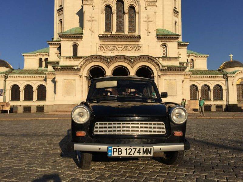 Sofia Communist Tour Trabant car